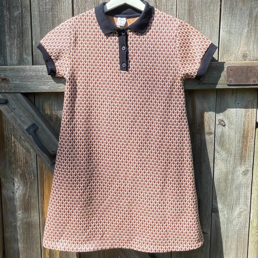 Retro Inspired Kids A-Line Dress